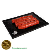 Carne de cerdo negro pelón mexicano. Longaniza orgánica (500 g)